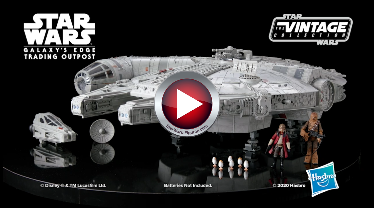 E9648 The Vintage Collection Galaxy Edge Millennium Falcon